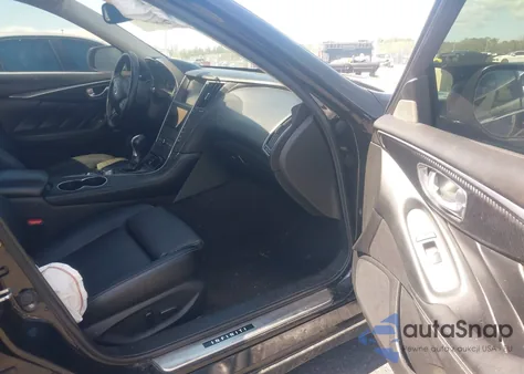 2015 Infiniti Q50 Premium z USA, uszkodzony, nr VIN JN1BV7AR0FM407689